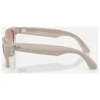RAY-BAN META SKYLER RW4010 SHİNY CHALKY GRAY CİNNAMON PİNK 52