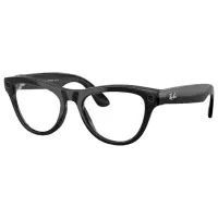 RAY-BAN META SKYLER (2.NESİL) PARLAK SİYAH CLEAR CAM