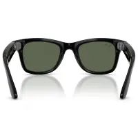 TEŞHİR RAY BAN META WAYFARER  PARLAK SİYAH KARARAN YEŞİL GEN 2 GÖZLÜK