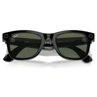 TEŞHİR RAY BAN META AKILLI GÖZLÜK PARLAK SİYAH G 15 YEŞİL RW 4006