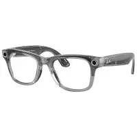 Ray Ban Meta Wayfarer Gen 2 RW4012 50 Beden Transparan Gri -Transitions Safir Mavi