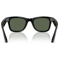 TEŞHİR RAY-BAN META WAYFARER PARLAK SİYAH YEŞİL CAM (2. NESİL) RW 4012