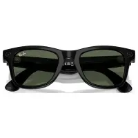TEŞHİR RAY-BAN META WAYFARER PARLAK SİYAH YEŞİL CAM (2. NESİL) RW 4012
