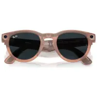 Ray Ban Meta Headliner Gen2 Matte Peach Clear/Grey Transitions 68901Z50
