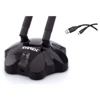 Everest EWN-906 300 Mbps Usb Çift Anten Kablosuz Adaptör