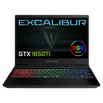 2. EL CASPER EXCALİBUR G770.1030-BVJ0X İ5-10300H 16 GB 500 GB SSD GTX1650TI 15.6" FULL HD GAMİNG LAPTOP (3 AY GARANTİ)
