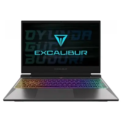 2. El Casper Excalibur G870.1245-BVA0X-B i5-12450H 16 GB 500 GB SSD RTX4050 15.6" Full HD Gaming Laptop (3 Ay Garanti)