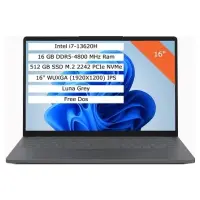 2. El Lenovo IdeaPad Slim 3 16IRH10 83K2001WTR i7-13620H 16 GB 512 GB SSD UHD Graphics 16" WUXGA Notebook (06.08.2027 Tarihine kadar garanti)