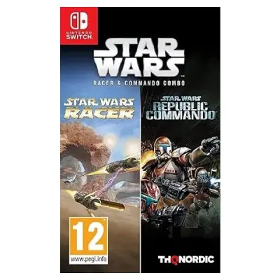 2. EL NINTENDO  SWITCH OYUNU STAR WARS RACER VE COMMANDO COMBO OYUN