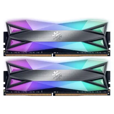 2. EL XPG 16GB (2x8GB) Spectrix D60G RGB Gri 3200MHZ CL16 DDR4 Dual Kit Ram