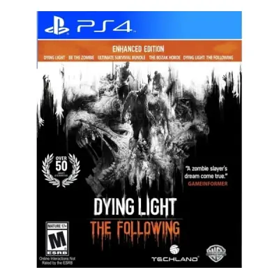 2.EL PS4 OYUN DYING LIGHT THE FOLLOWING