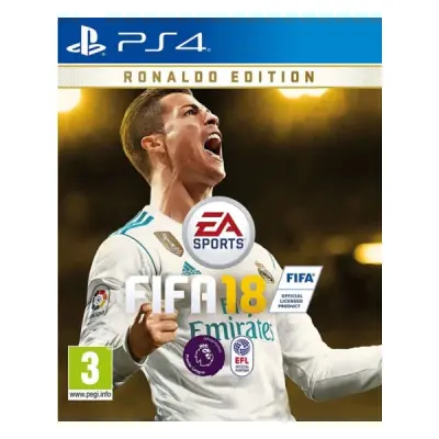 2.EL PS4 OYUN FIFA 18 RONALDO EDITION