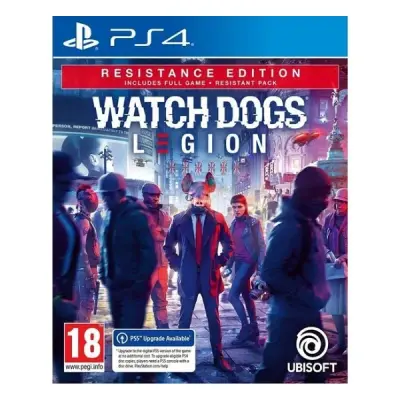 2.EL PS4 OYUN WATCHDOGS LEGION RESISTANCE EDITION PS4 OYUN