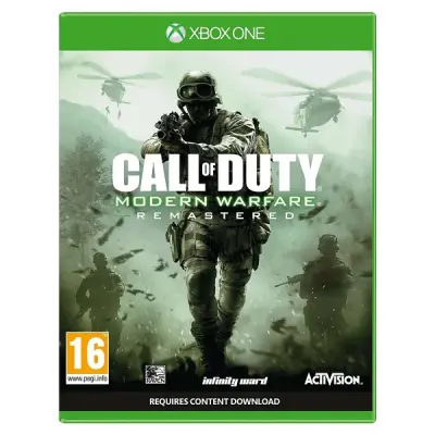 2.EL XBOX ONE OYUN CALL OF DUTY MODERN WARFARE REMASTERED
