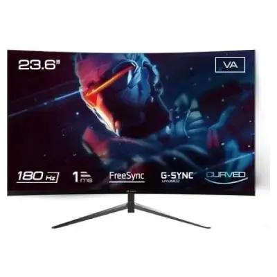 2.EL GAMEBOOSTER GB-2418CF 23.6" 180HZ 1MS VA PANEL FULLHD FREESYNC, G-SYNC DESTEKLİ CURVED GAMİNG MONİTÖR