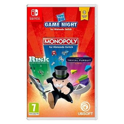 2.EL NİNTENDO HASBRO GAME NİGHT SWİTCH OYUN MONOPOLY