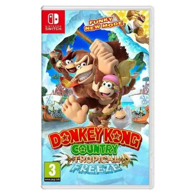 2.EL NINTENDO SWITCH OYUN DONKEY KONG COUNTRY TROPİCAL FREEZE OYUN
