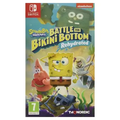 2.EL NINTENDO SWITCH OYUN SPONGE BOB BATTLE FOR BİKİNİ BOTTOM REHYDRATED OYUN
