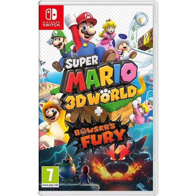 2.EL NİNTENDO SWİTCH OYUN SUPER MARIO 3D WORLD + BROWSER'S FURY OYUN
