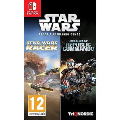 2. EL NİNTENDO  SWİTCH OYUNU STAR WARS RACER VE COMMANDO COMBO OYUN