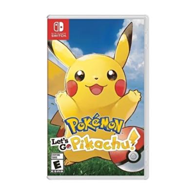 2.EL NİNTENDO SWİTCH POKEMON LET'S GO PİKACHU OYUN