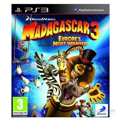 2.EL PS3 OYUN MADAGASCAR 3 EUROPE'S MOST WANTED OYUN
