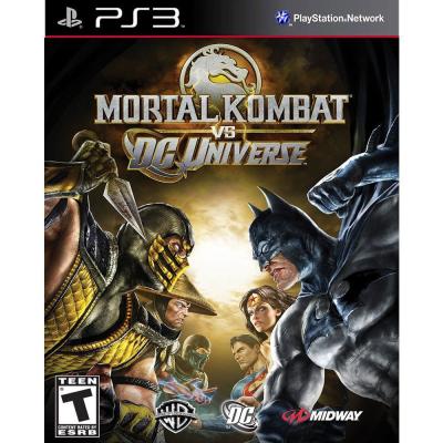 2.EL PS3 OYUN MORTAL KOMBAT VS DC UNIVERSE OYUN