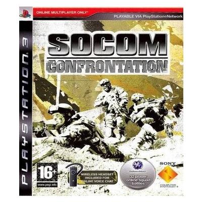 2.EL PS3 OYUN SOCOM CONFRONTATION OYUN