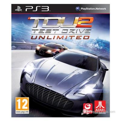 2.EL PS3 OYUN TDU2 TEST DRIVE UNLIMITED -OK