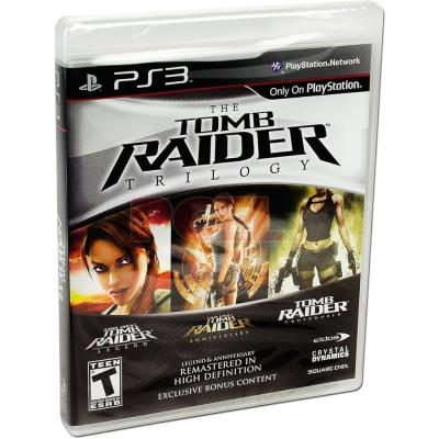 2.EL PS3 OYUN TOMB RAIDER TRILOGY
