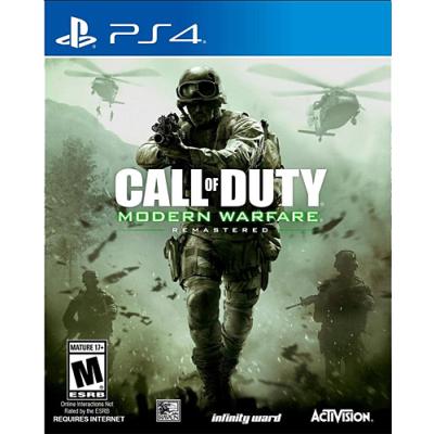 2.EL PS4 OYUN CALL OF DUTY MODERN WARFARE REMASTERED