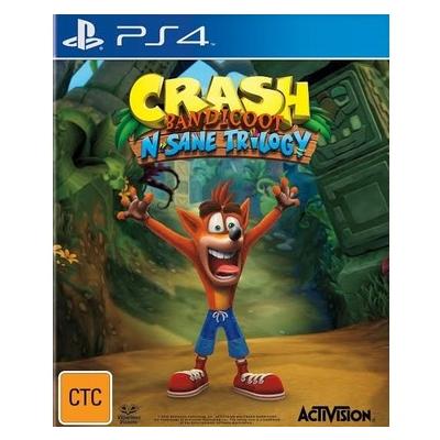 2.EL PS4 OYUN CRASH BANDİCOOT N. SANE TRİLOGY