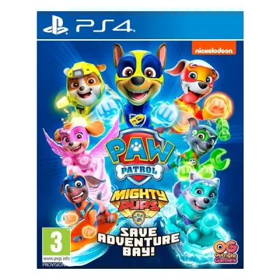 2.EL PS4 PAW Patrol Mighty Pups Save Adventure Bay Oyun