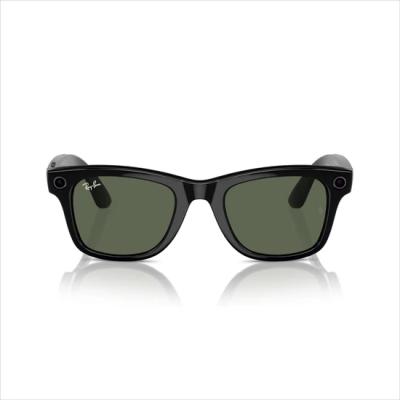 2.El Ray Ban Meta Wayfarer RW4006 601/71 Parlak Siyah-Yeşil Akıllı Gözlük En Popüler Akıllı Gözlük