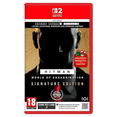 2.EL SWITCH 2 OYUN HITMAN SIGNATURE EDITION