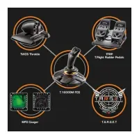 2.EL Thrustmaster T.16000M Fcs Flight Stick Joystick