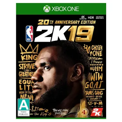 2.EL Xbox One NBA 2K19 20th Anniversary Edition Oyun