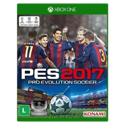 2.EL XBOX ONE OYUN PES 2017 OYUN