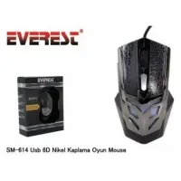 EVEREST SM-614 6D NİKEL KAPLAMA 2400 DPI GAMING MOUSE