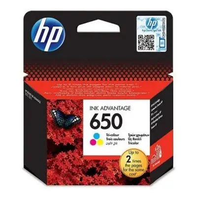 HP 650 CZ102AE Renkli Kartuş