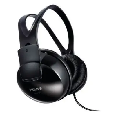 PHILIPS SHP1900/10 KABLOLU KULAKÜSTÜ SİYAH KULAKLIK