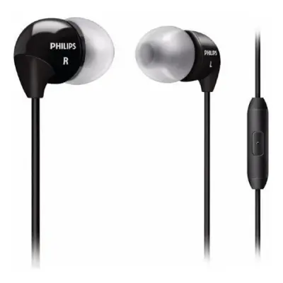 PHILIPS SHE3595 BK/00 SİYAH BASS SOUND MİKROFONLU KULAKİÇİ KULAKLIK