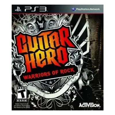 PS3 OYUN GUITAR HERO - WARRIORS of ROCK