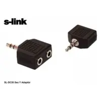 S-LINK SL-DC35 STREO 3.5 2′Lİ JACK ÇOĞALTICI