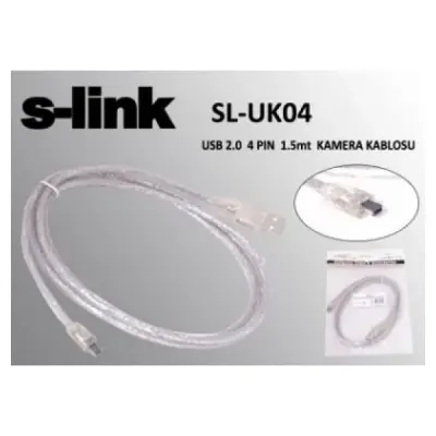 S-LINK SL-UK4 USB 2.0 4 PIN 1.5 M KAMERA KABLOSU