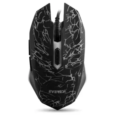 Everest SM-765 Usb Siyah Oyun Mouse
