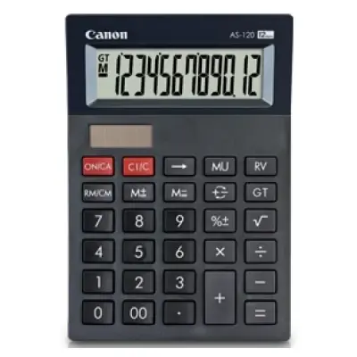 CANON AS-120 HESAP MAKINASI