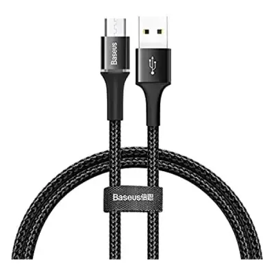 BASEUS CATGH-B01 HALO RGB TYPE-C 3A 1MT KABLO SİYAH