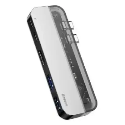 BASEUS TRANSPARENT TYPE-C ÇOK FONKSİYONLU HUB