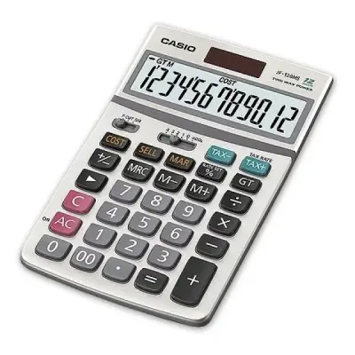 CASIO JF-120MS MASAUSTU HESAP MAKINASI